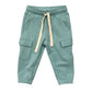 Bamboo Cargo Pants - Glacier Mist
