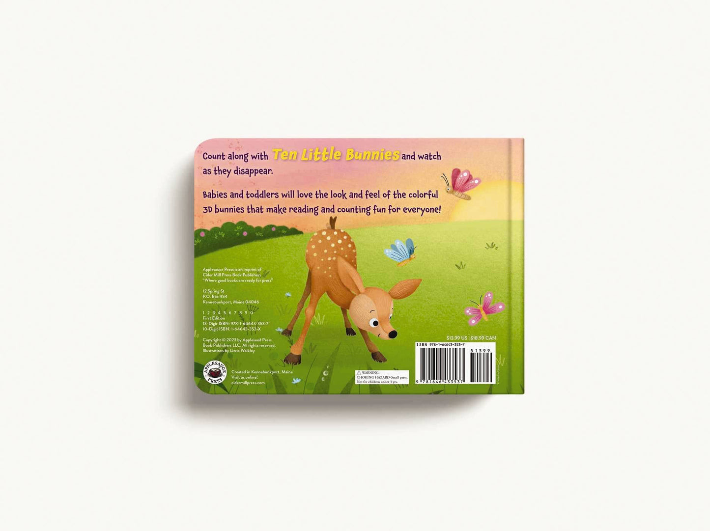 Ten Little Bunnies Board Book