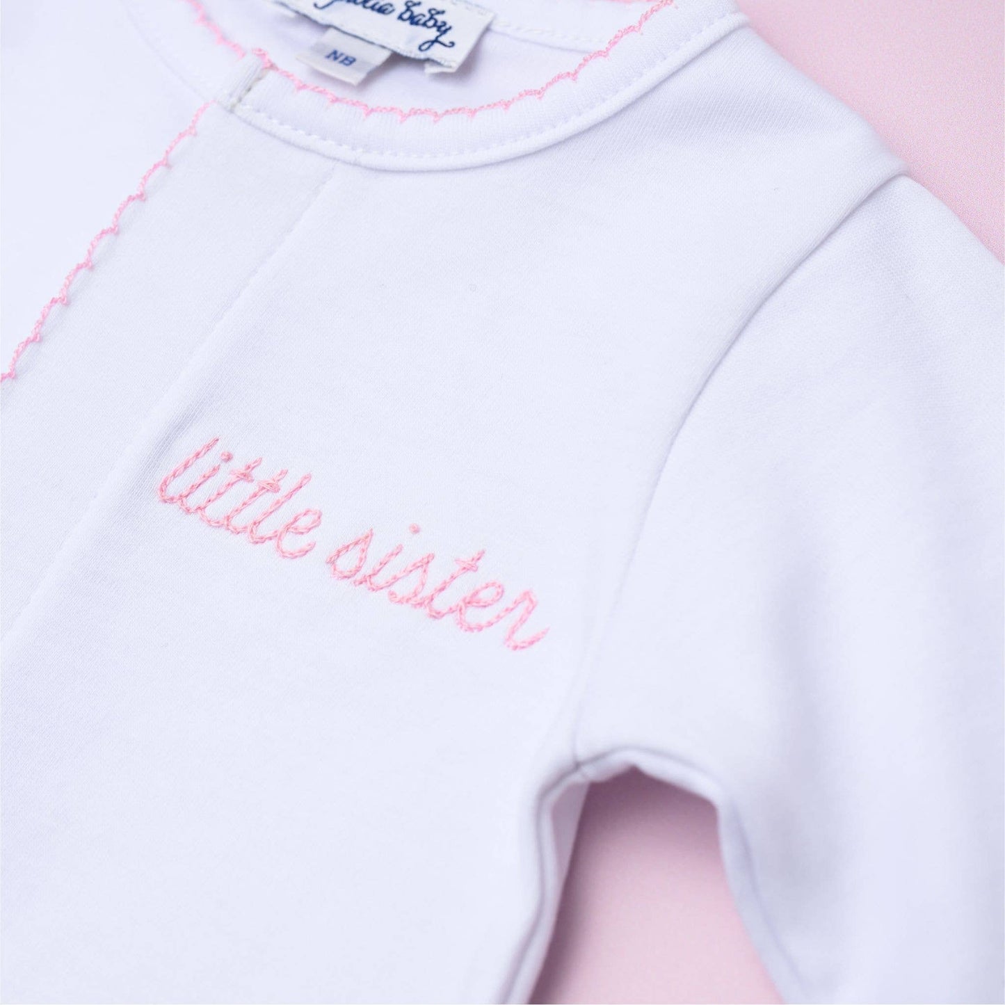 Little Sister Embroidered Pima Converter
