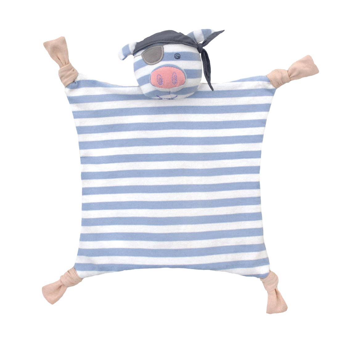Organic Pirate Pig Blankie