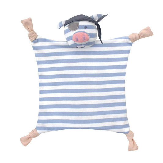 Organic Pirate Pig Blankie