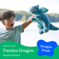 13" Fuzzlez Dragon Stuffed Animal
