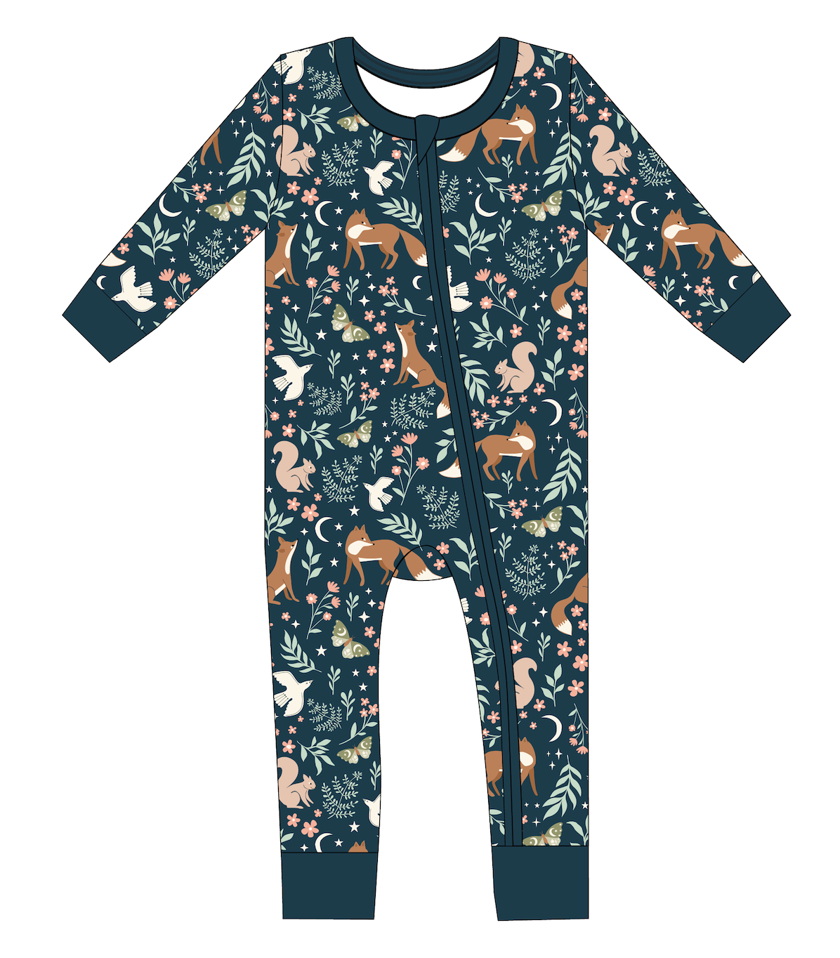 Woodland Girl Bamboo Convertible Pajamas
