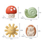Itzy Squirt Bath Toys 4PK