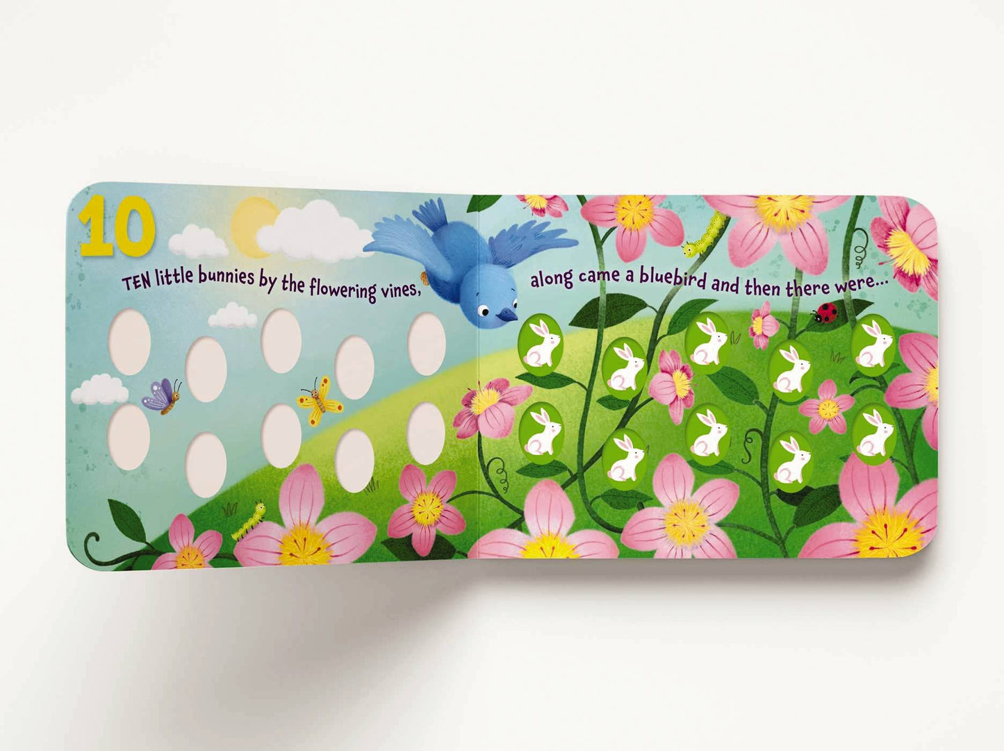 Ten Little Bunnies Board Book