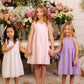 Organic Lavender Eyelet Organic Dress