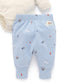 Organic Applique Castle Bodysuit/Pant 3PC Gift Set