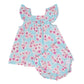 Cherry Blossoms Bamboo Ruffle Dress + Bloomers