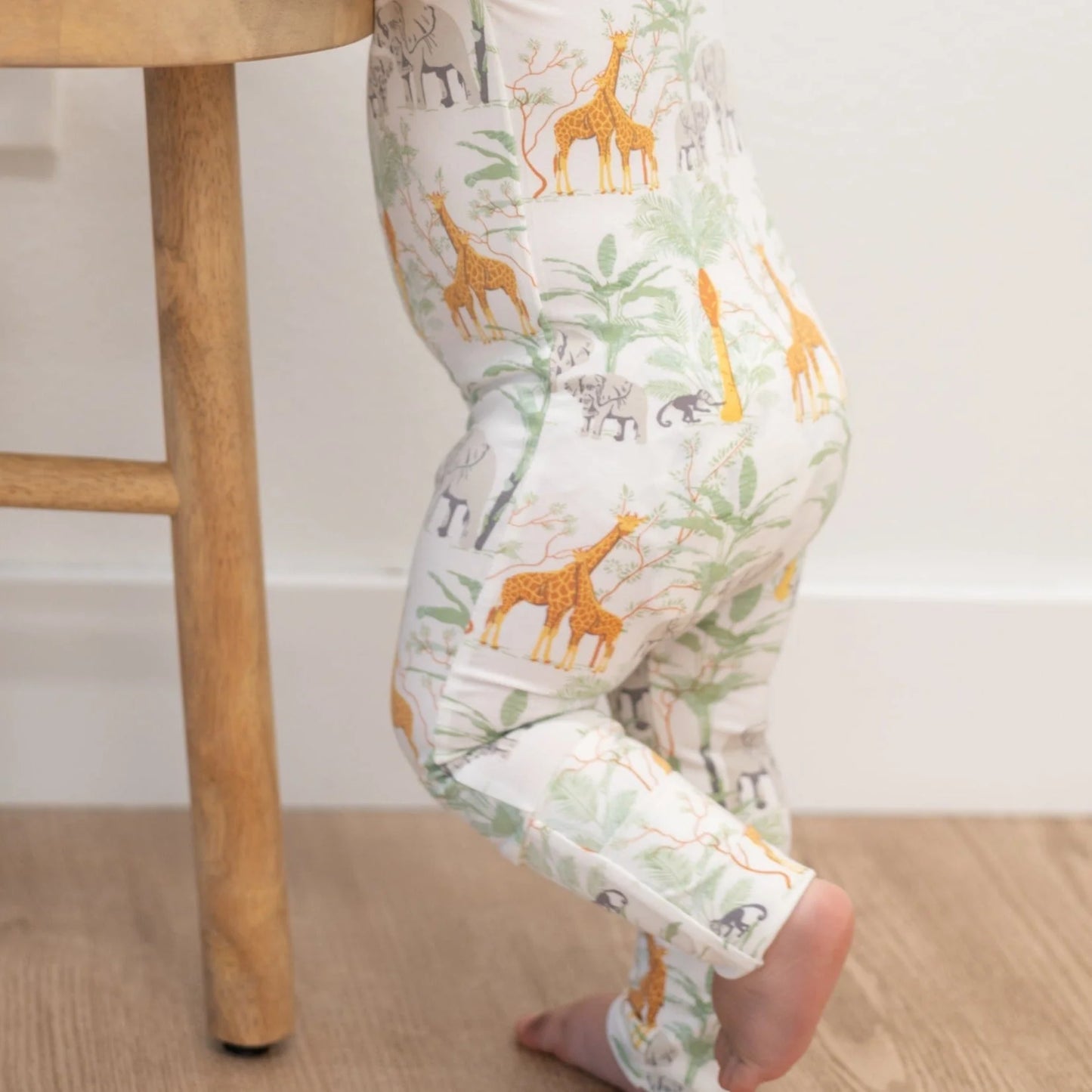 George's Jungle Bamboo Convertible Pajamas