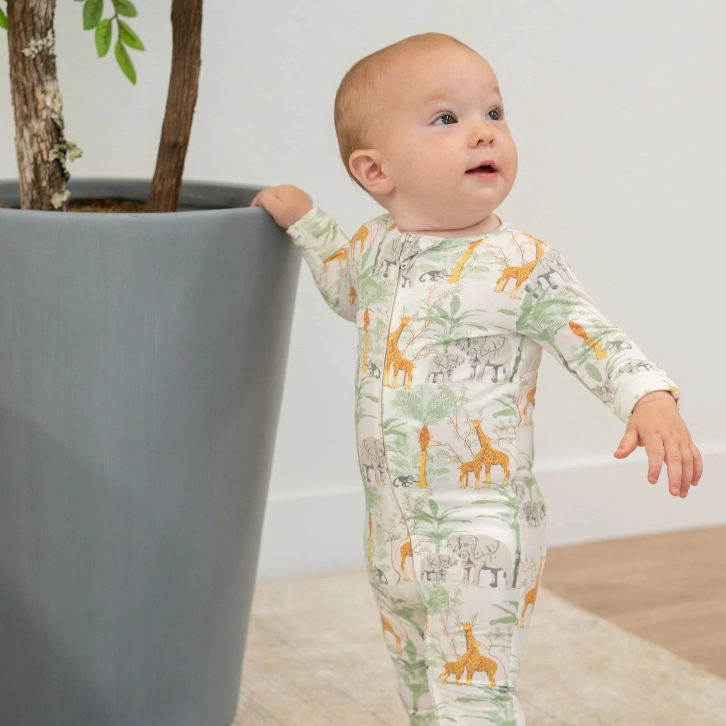 George's Jungle Bamboo Convertible Pajamas