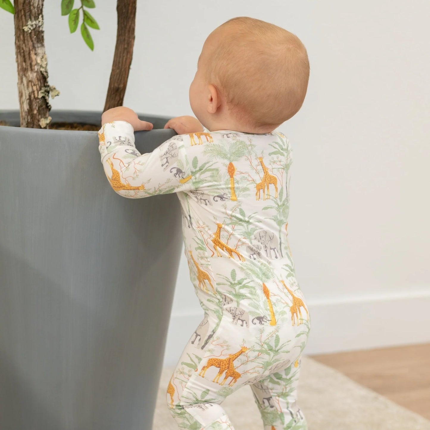 George's Jungle Bamboo Convertible Pajamas