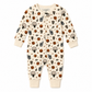 Organic Hoops Zip Romper