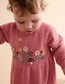 Organic Embroidered Knitted Dress