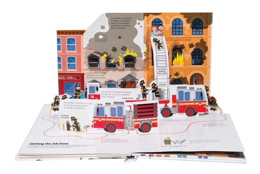 Ultimate Spotlight: Firefighters Pop Up Board Book