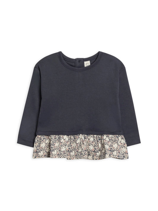 Organic Lily Ruffle Shirt w/ Leggings Set