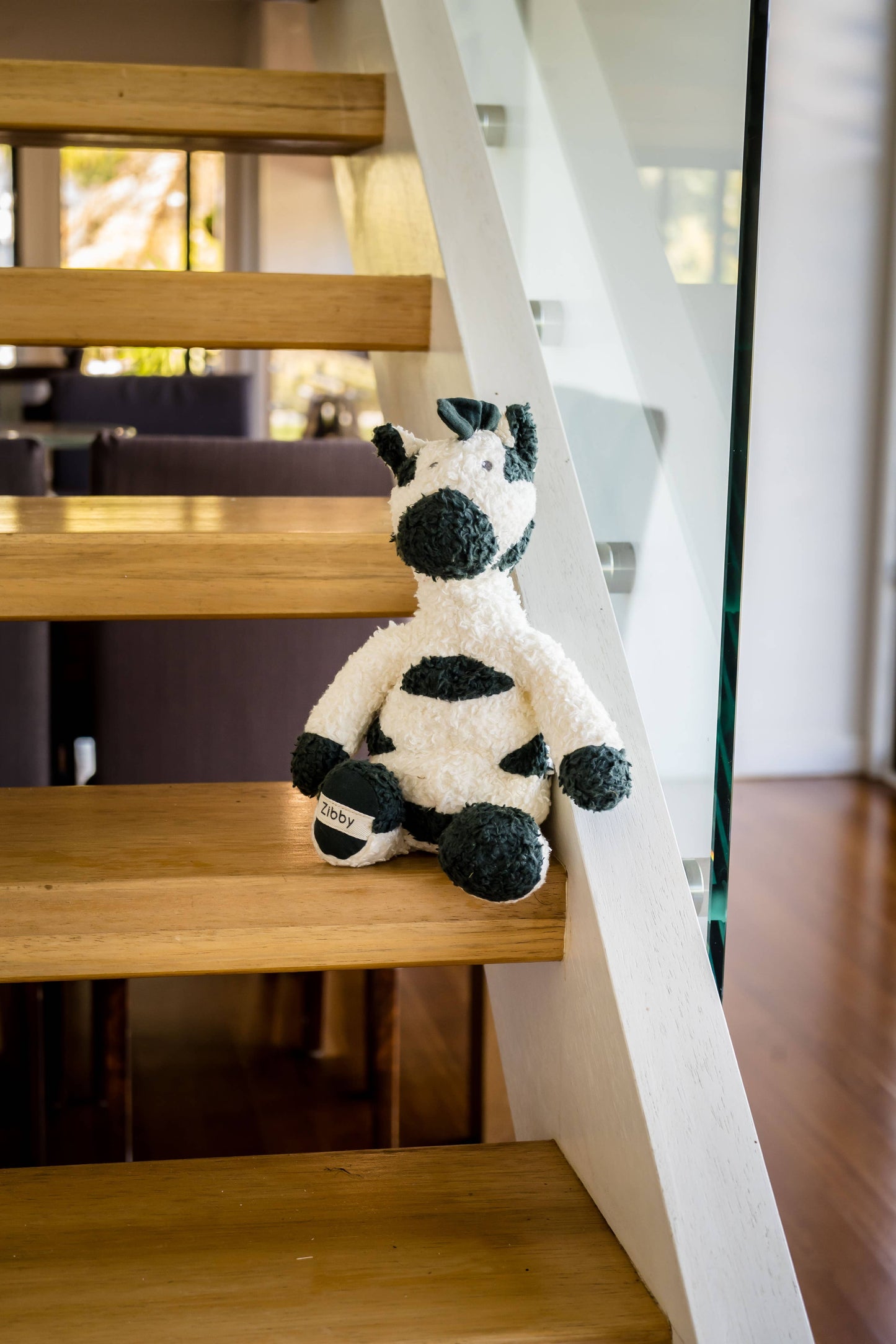 Zibby the Zebra Organic Stuffed Animal