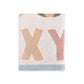 Organic Blue Alphabet Blanket