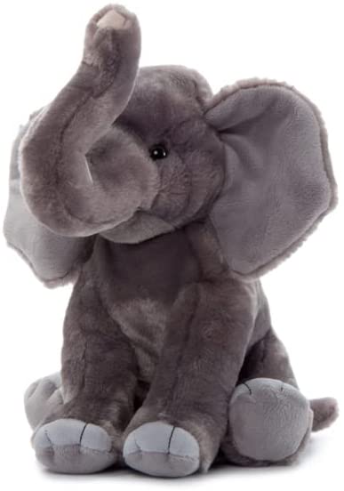 12" African Elephant Stuffed Animal