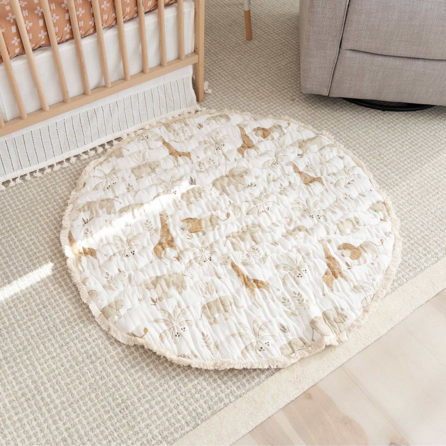 Safari Quilted Play Mat