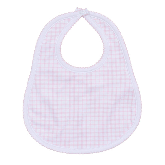 Peek-A-Boo Wishes Pima Pink Bib