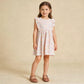 Organic Peony Flutter Dress + Bloomers