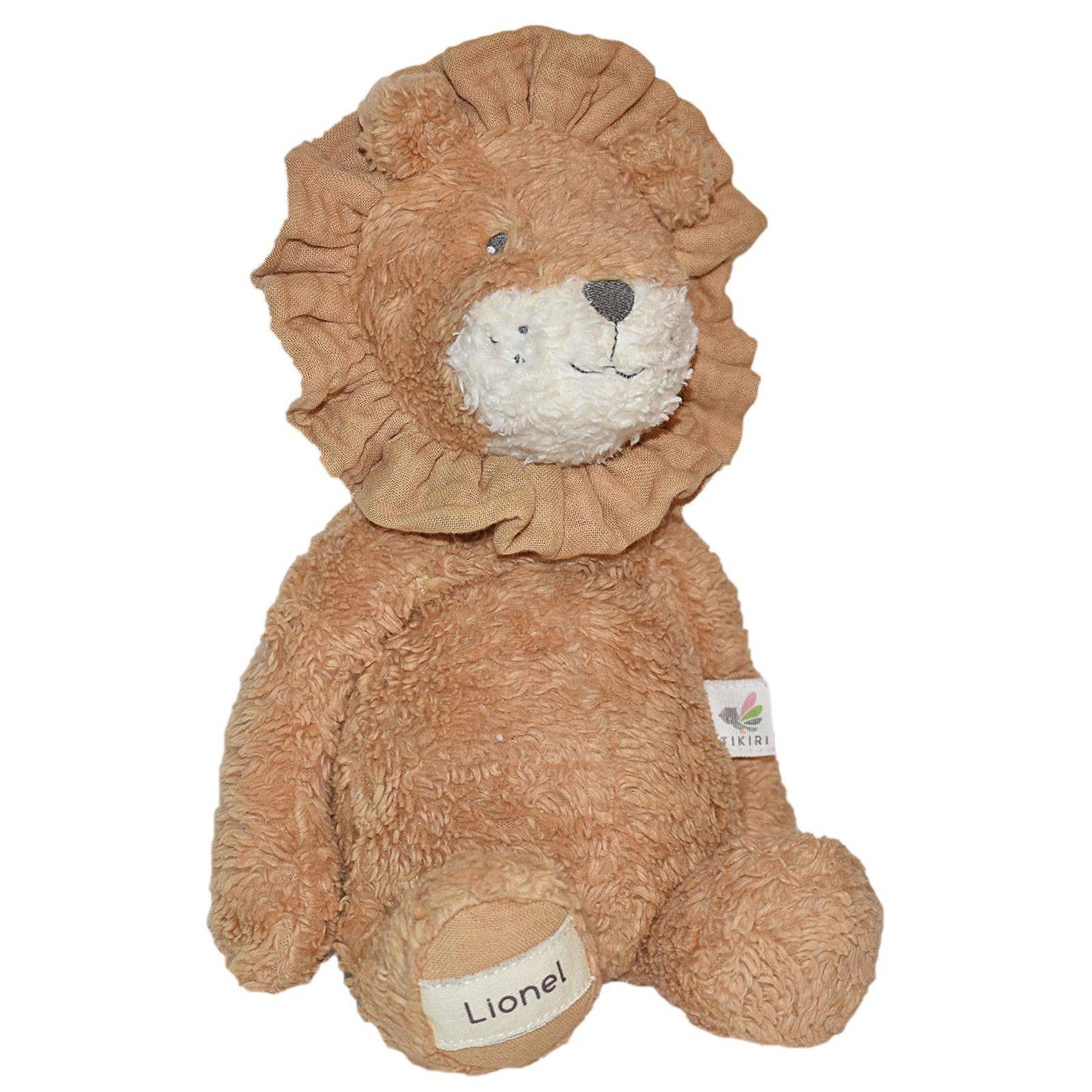 Lionel the Lion Organic Stuffed Animal