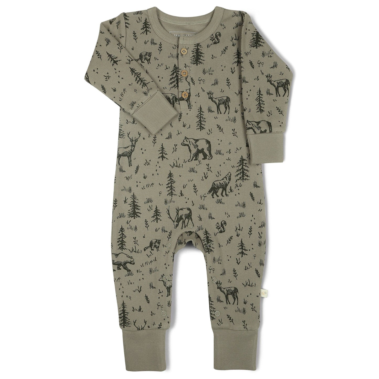 Organic Forest Folk Romper