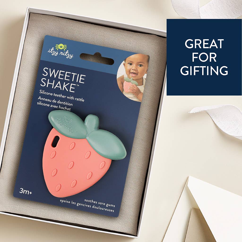 Strawberry Sweetie Rattle Teether