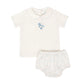Little Duckling Pima Shirt + Bloomer Set