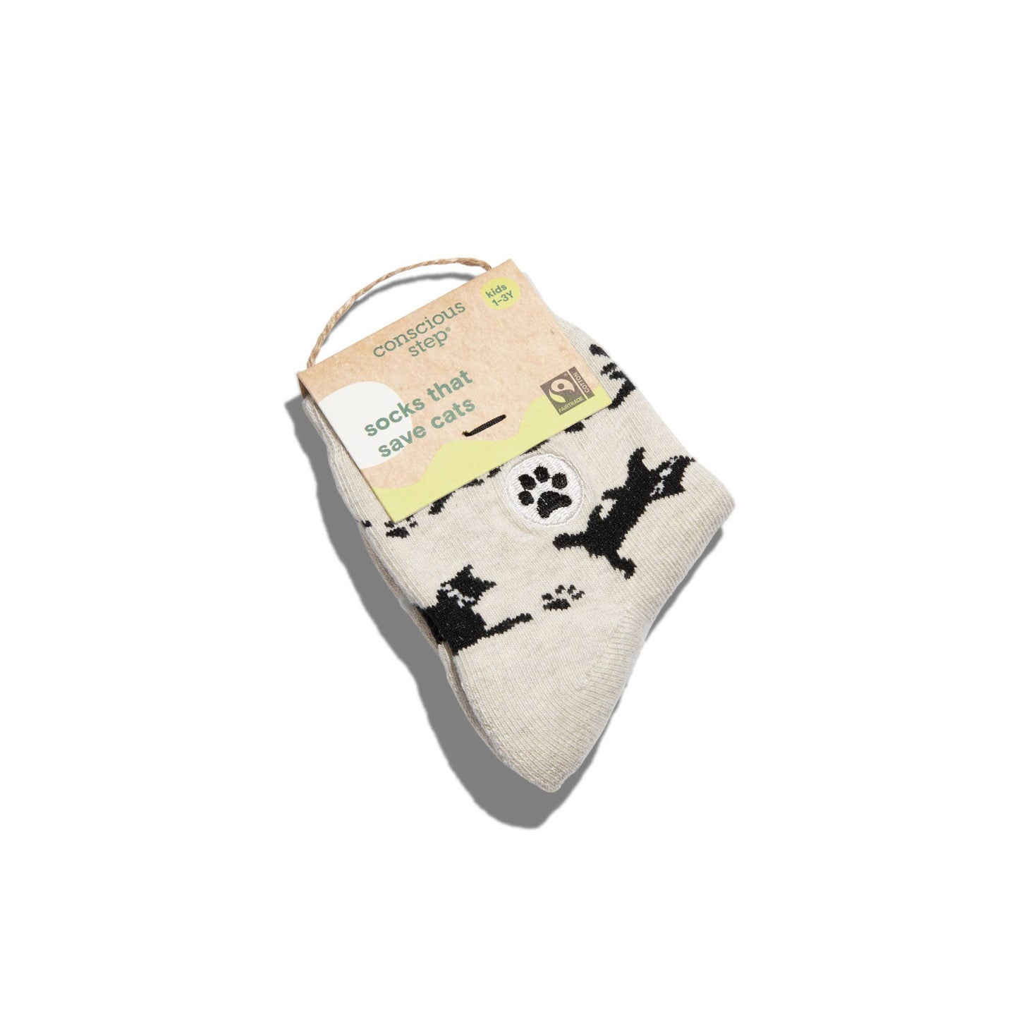 Organic Kids Socks that Save - Cats