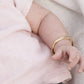 Gold Classic Bangle Bracelet: Small 0-12m
