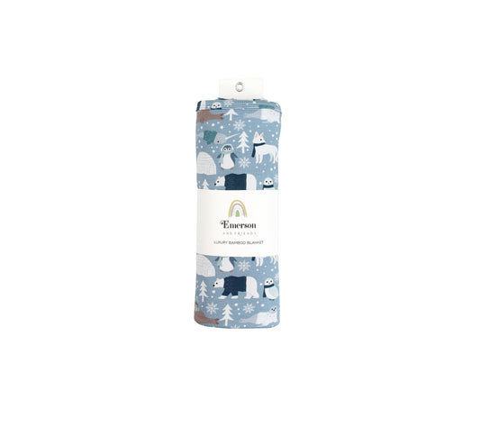 Polar Pals Bamboo Blanket