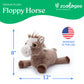 12" Fuzzlez Floppy Horse Stuffed Animal