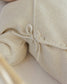 Organic Wrap Knit Footie - Heathered Natural