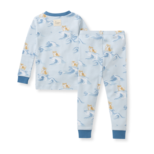 Surfer Pups Organic 2-Piece Pajamas