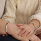 Classic Sterling Silver Bangle Bracelet: Small 0-12m