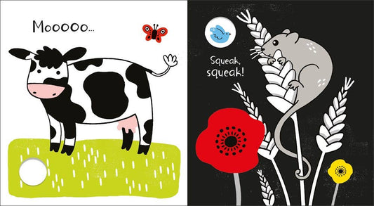 Baby's Black and White Farm Board Book