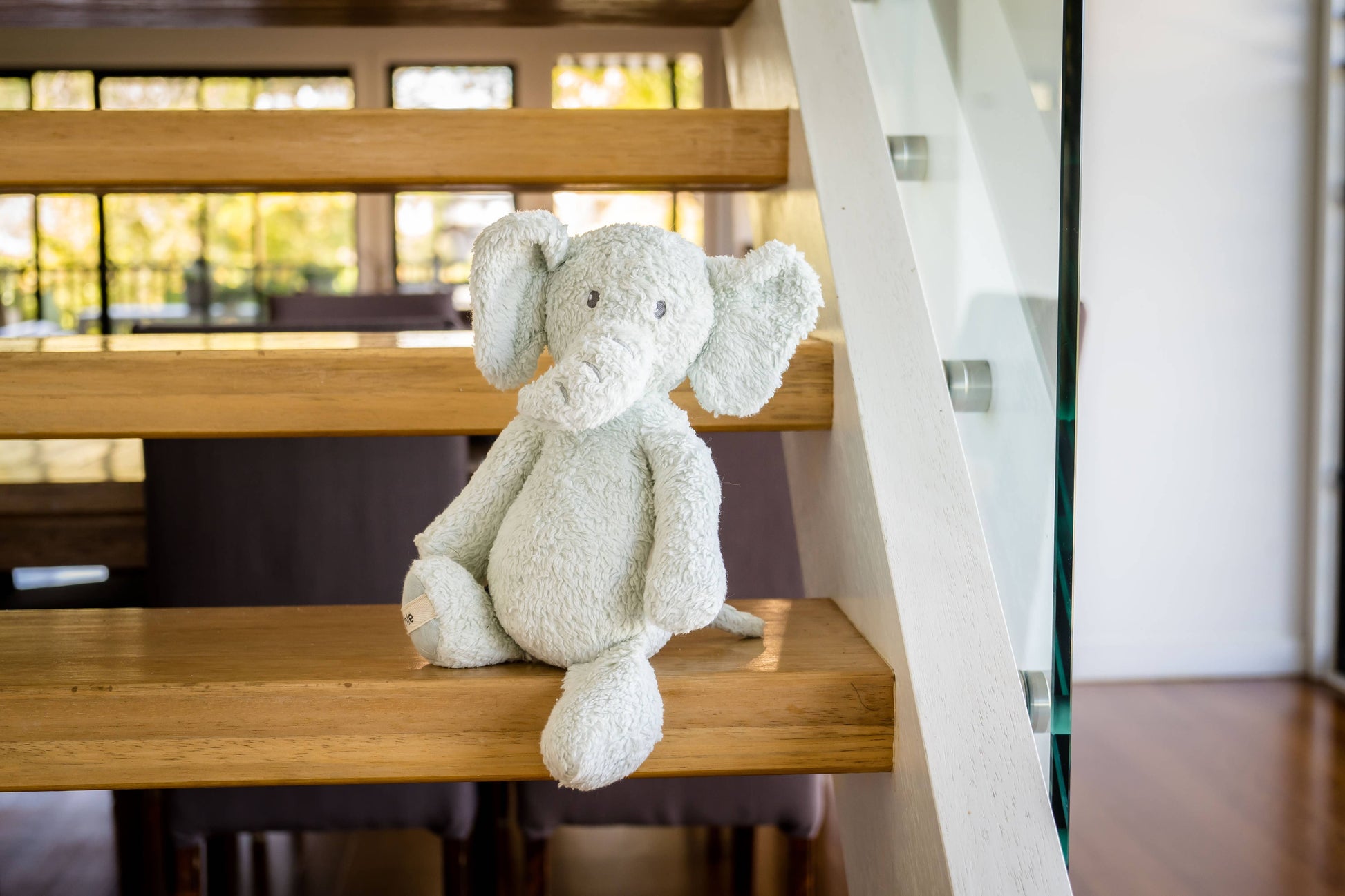 Ernie the Elephant Organic Stuffed Animal Cottage Baby Boutique