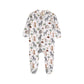 Organic Savannah Safari Animals Zip Footie
