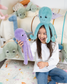 14" Sea Fuzzlez Octopus Stuffed Animal