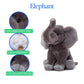 12" African Elephant Stuffed Animal