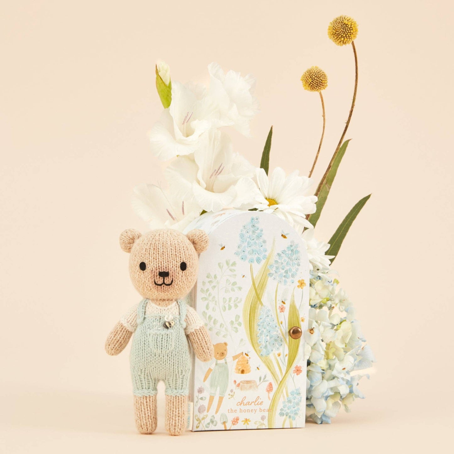Tiny Charlie the Honey Bear Stuffed Animal