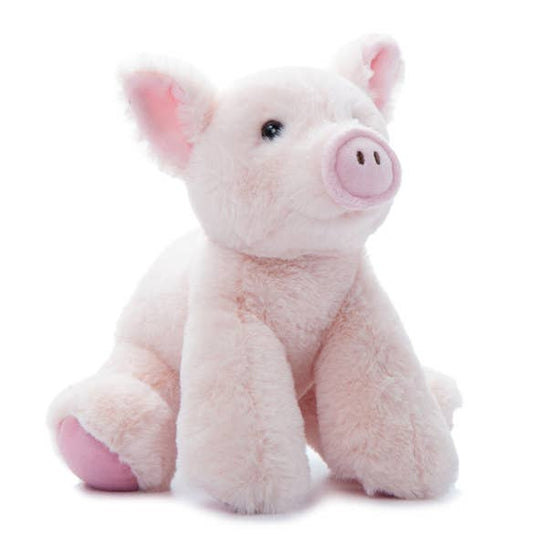8" Pink Piglet Stuffed Animal