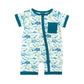 Shark Friends Bamboo Shortie Romper