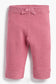 Organic Little Darling Knit Shirt + Pants - Mauve Pink