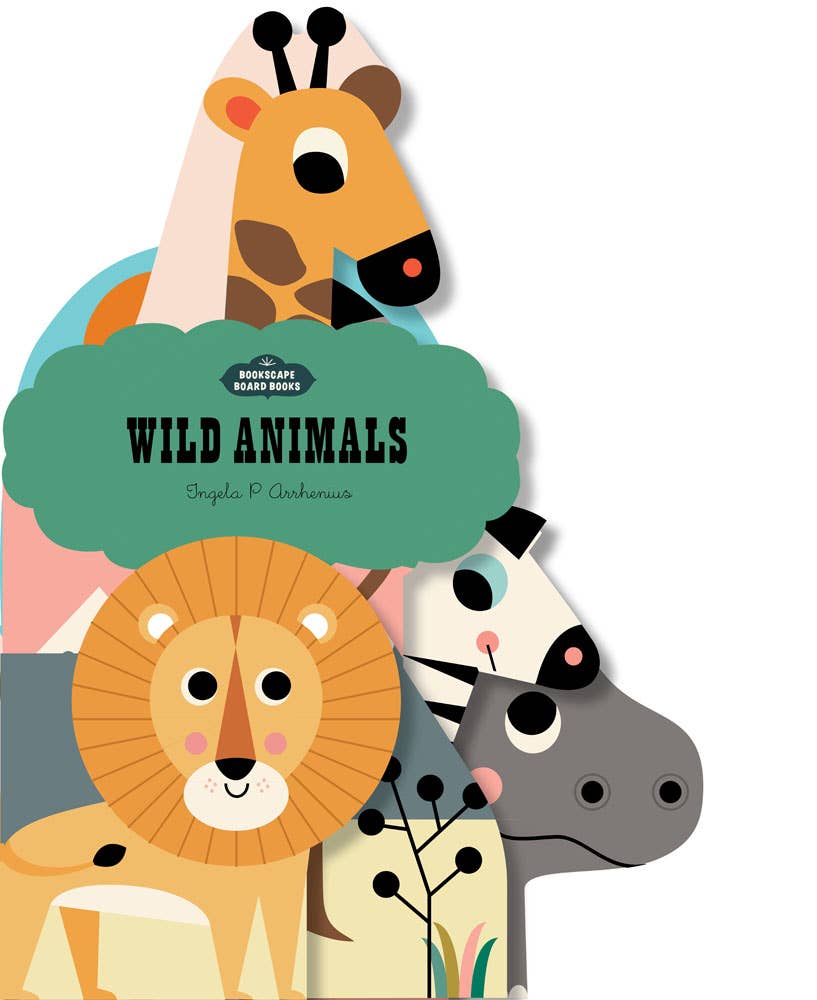 Wild Animals Bookscape Board Book