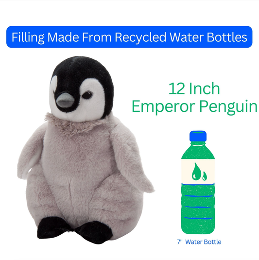 12" Earth Keeperz Emperor Penguin Stuffed Animal