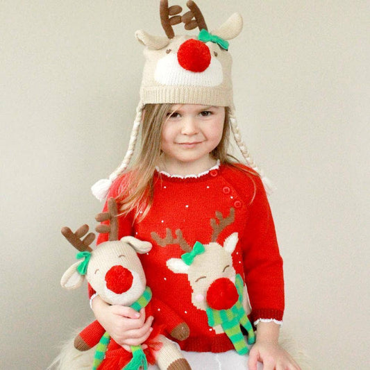 Ruby the Reindeer Knit Sweater
