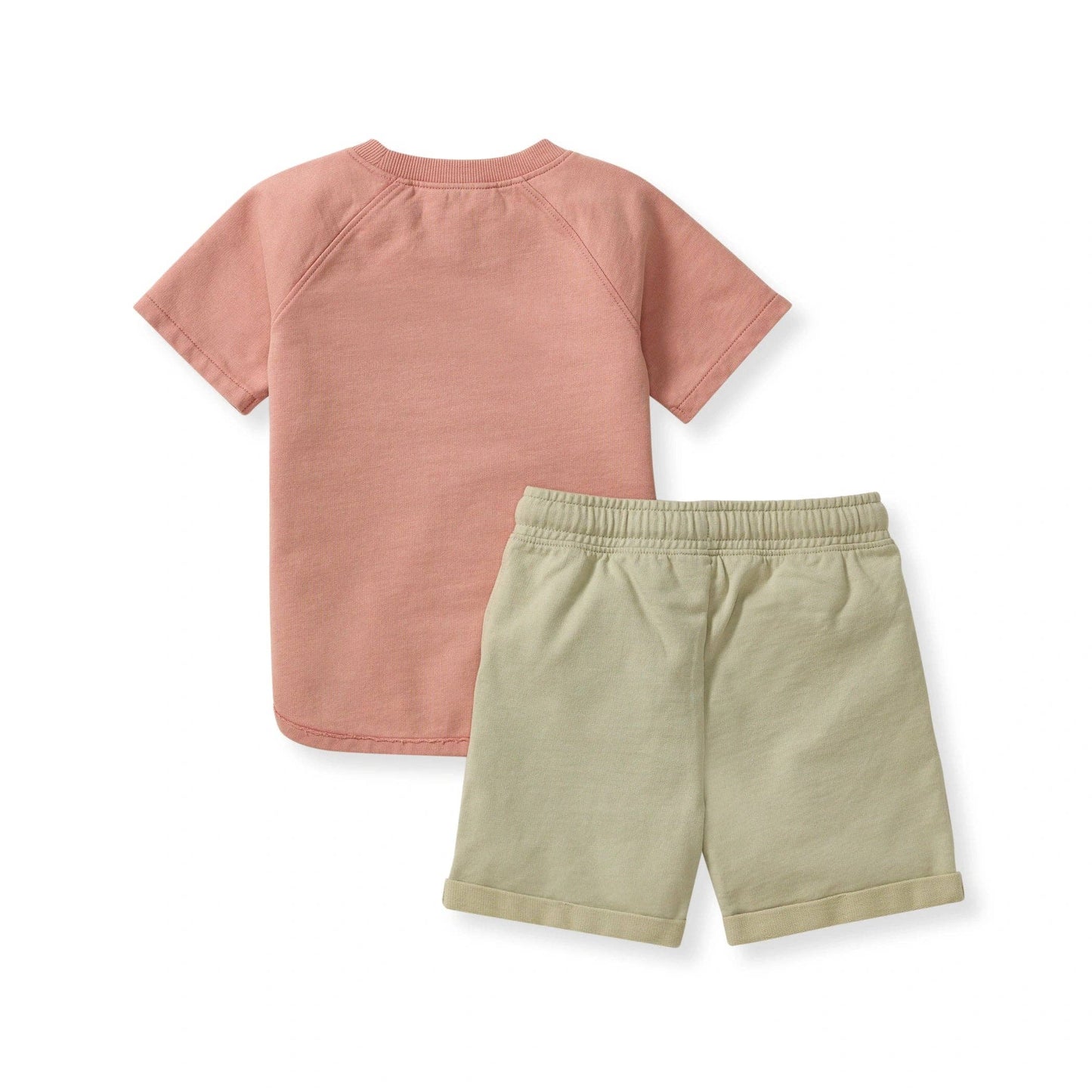 Organic Pocket Shirt & Shorts Set