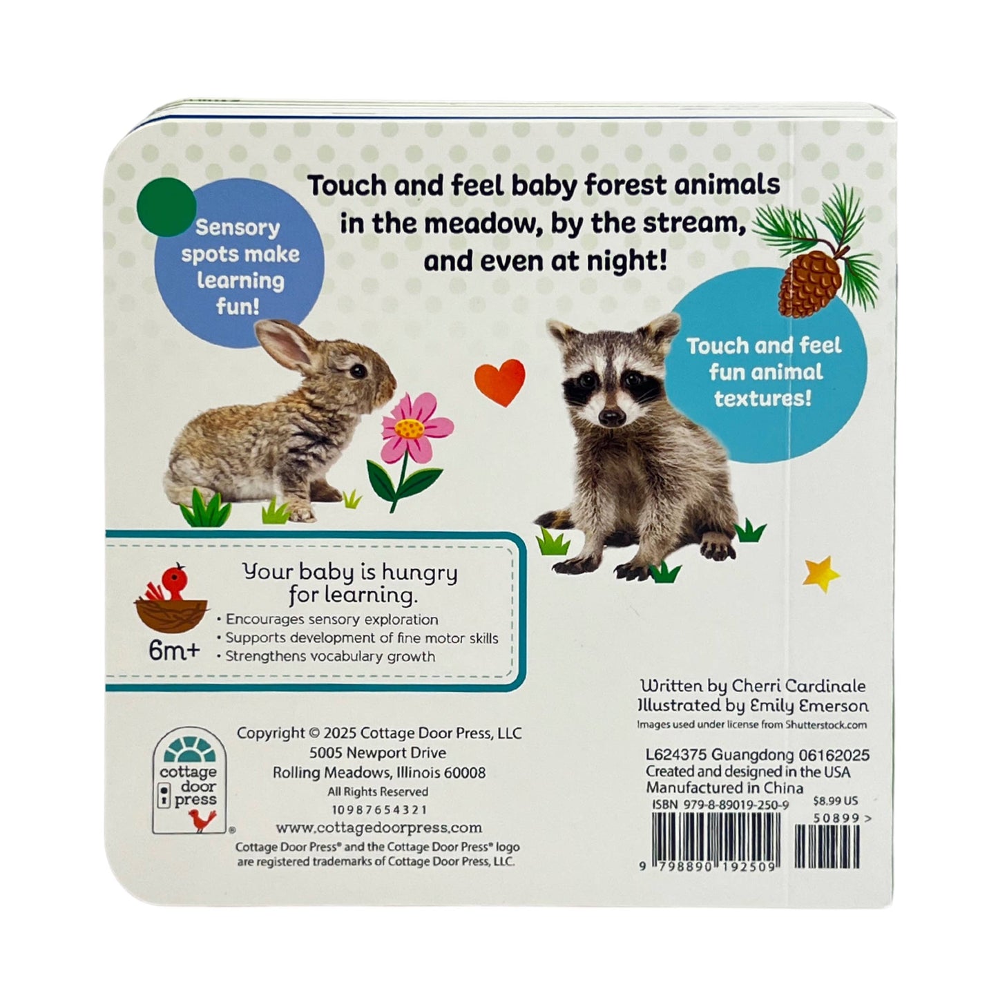 Touch & Feel Forest Babies Interactive Book